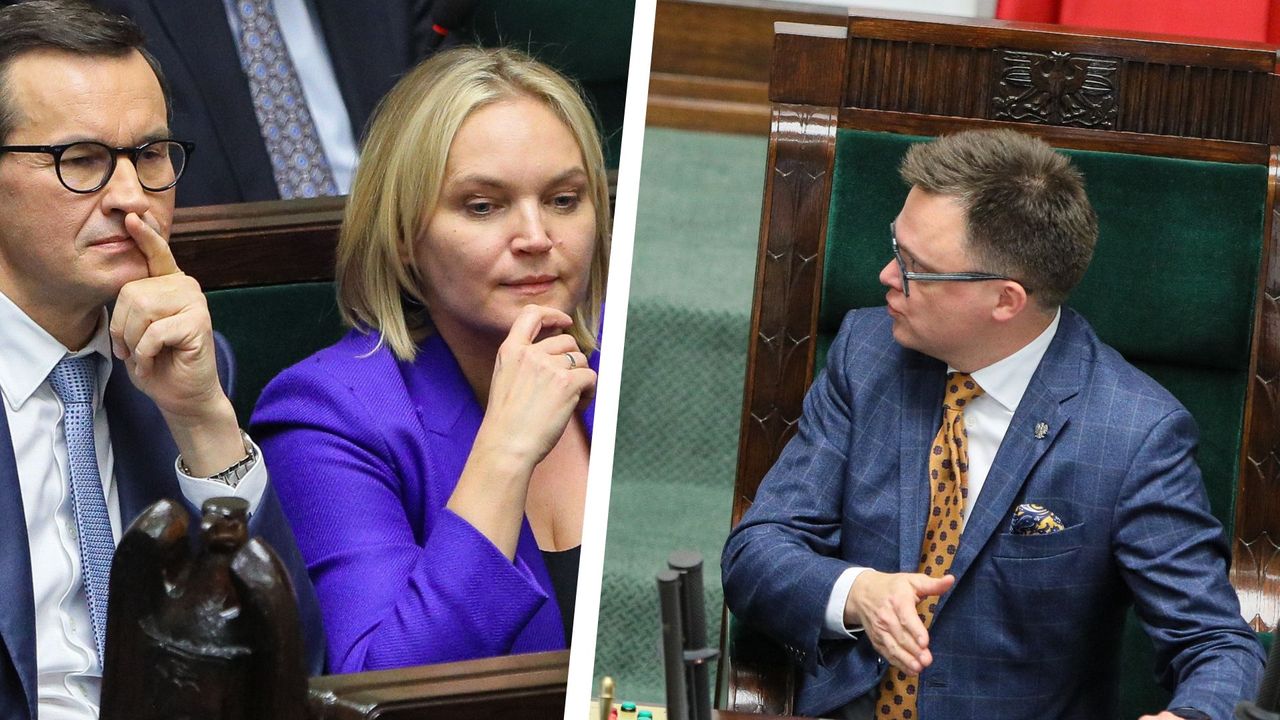 Hołownia zadrwił nie tylko z Morawieckiego. Najlepsze momenty z Sejmu