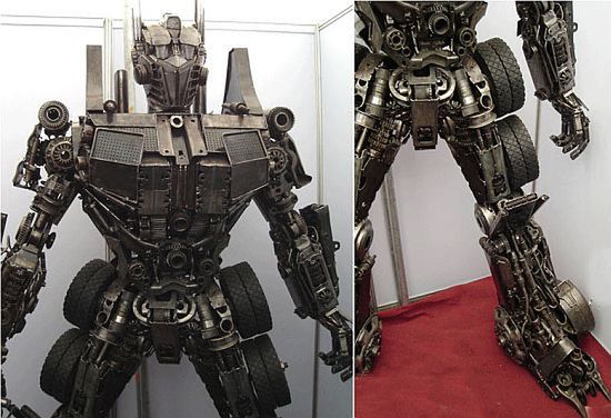 Roboty, które zbudowano ze śmieci i złomu 3
