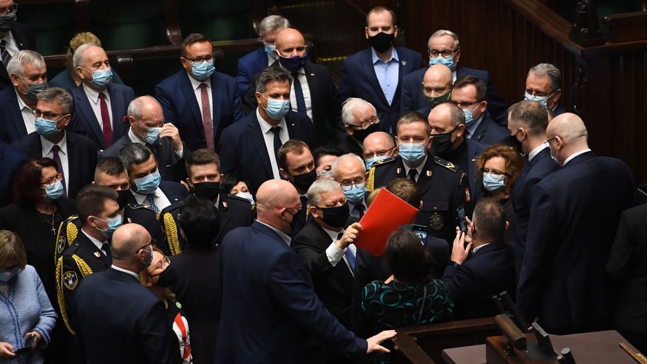 Protest kobiet. Bulwersująca wpadka marszałka Ryszarda Terleckiego