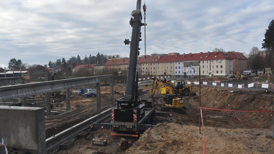Budowa parku handlowego w Krośnie Odrzańskim