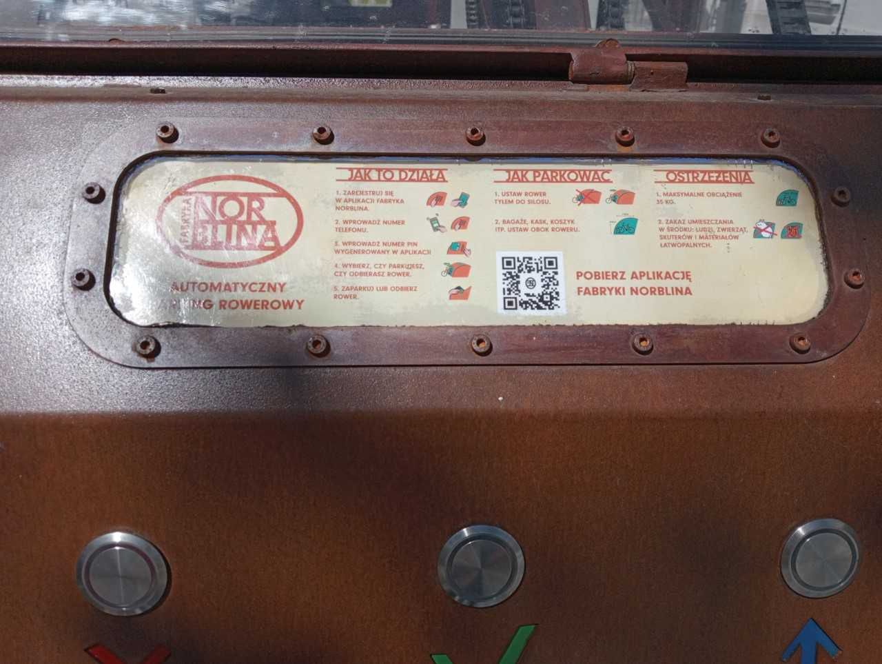 Korzystanie z parkingu jest możliwe przez aplikację Fabryki Norblina