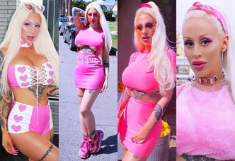 Nowa "żywa Barbie" walczy o uwagę na Instagramie! Poznajcie "Królową Blachar" (ZDJĘCIA)
