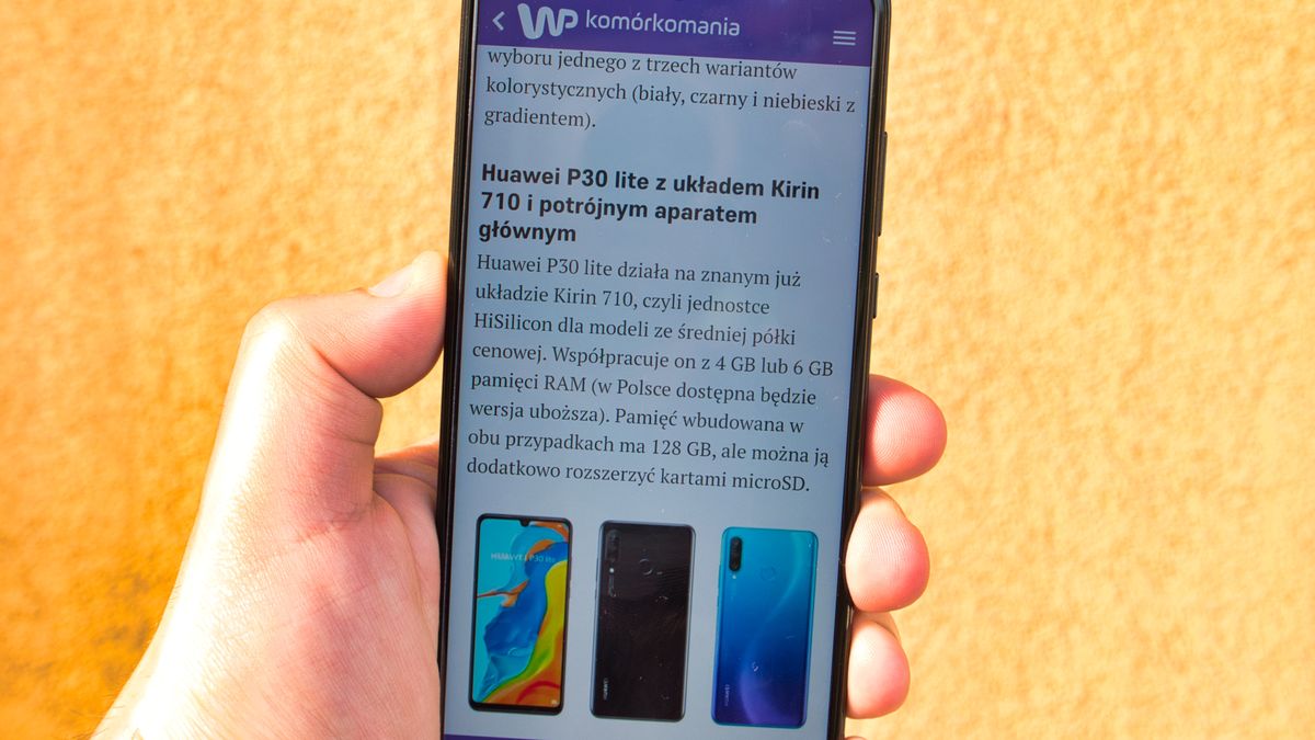 Huawei P30 lite: pierwsze wrażenia i zdjęcia z aparatu 1