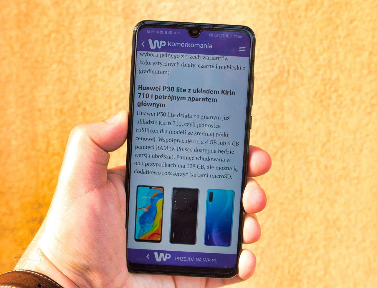 Huawei P30 lite pierwsze wrażenia i zdjęcia z aparatu