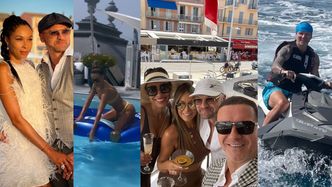 Małgorzata Rozenek i Radosław Majdan dokazują w Saint-Tropez z... Omeną Mensah i Rafałem Brzoską! Gosia się tym nie chwali... (FOTO)