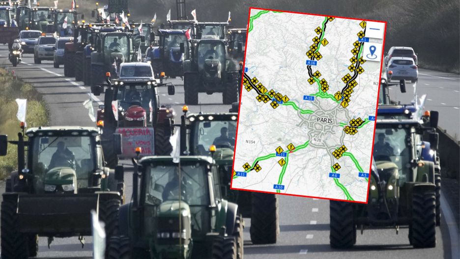 Rolnicy zablokowali autostrady 