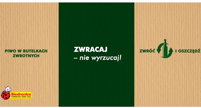Biedronka zwróci kaucje za butelki zwrotne