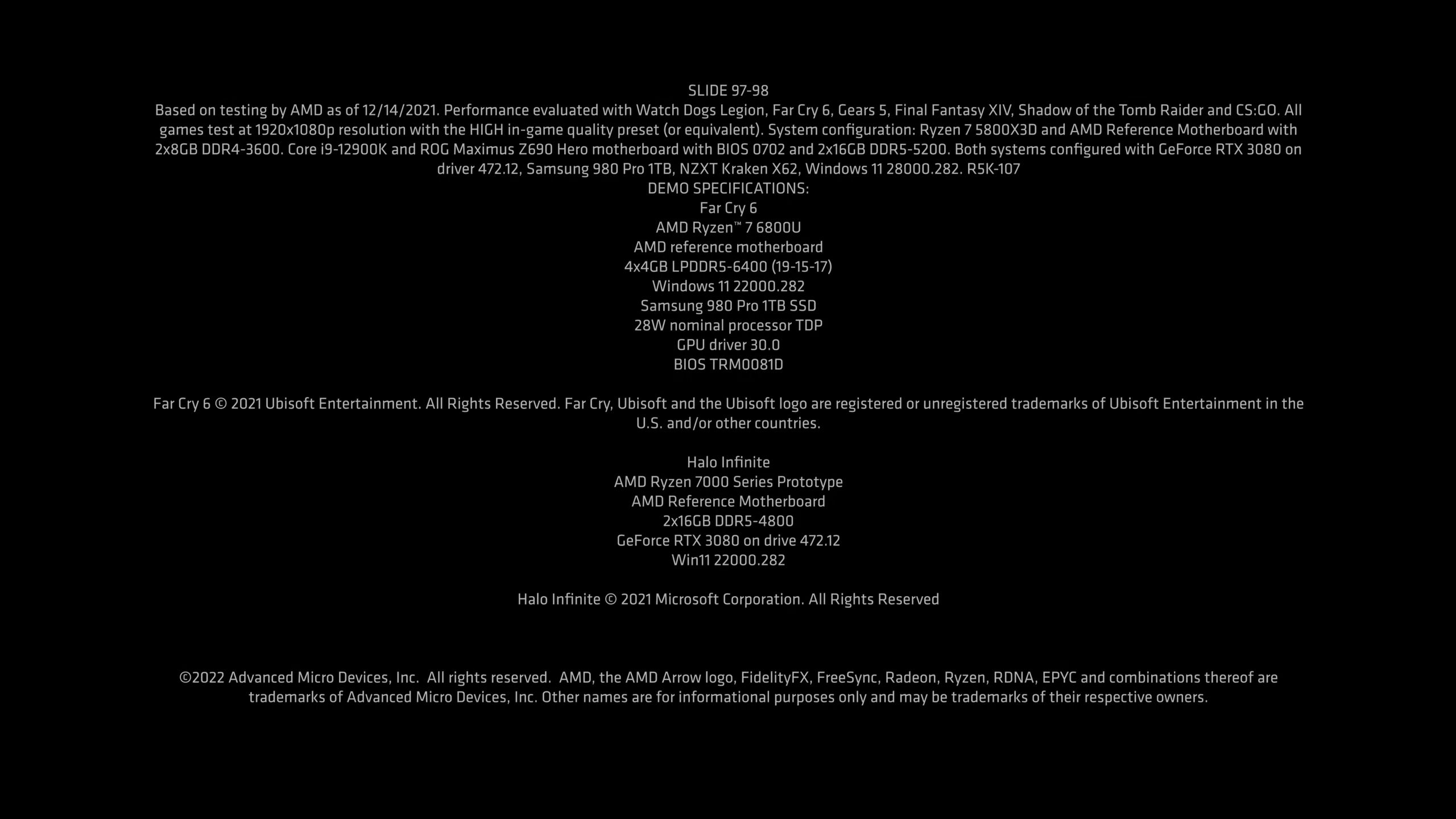 Nvidia GeForce RTX 3080 sparowany z prototypem procesora AMD serii 7000