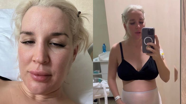 Lil Masti pokazała ciało na drugi dzień po cesarskim cięciu