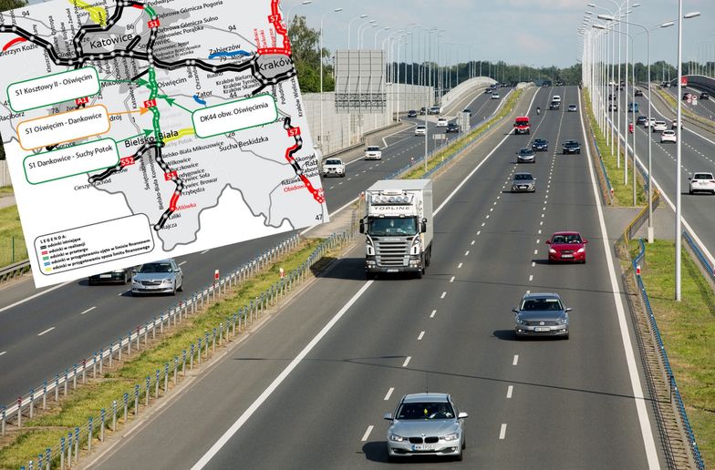 Drogi w Polsce. Chińczycy nie zbudują fragmentu S1. GDDKiA unieważnia przetarg