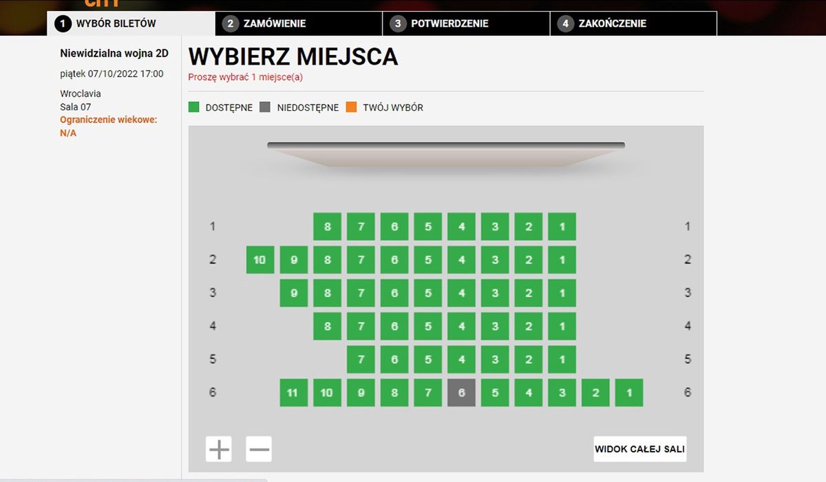 "Niewidzialna wojna" - drugi tydzień