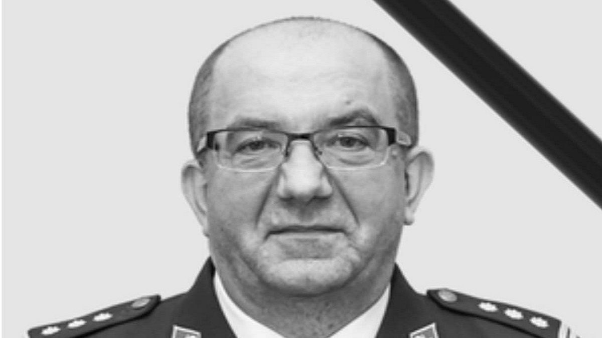 Inspektor Ryszard Komański zmarł w szpitalu.