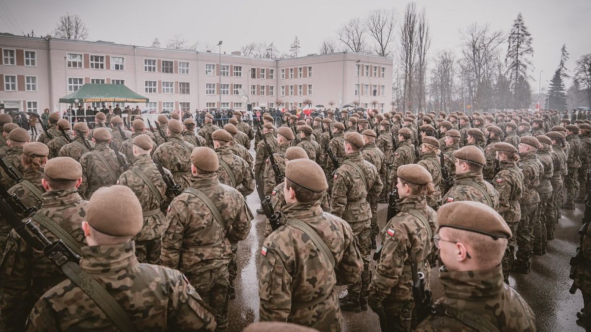 Oficjalna przysięga wojskowych z WOT