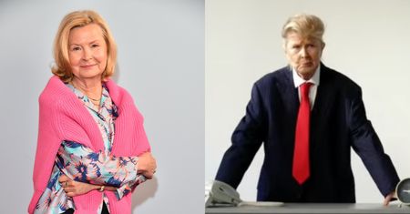 Takie rzeczy robi Bursztynowicz po odejściu z "Klanu". Wystąpiła jako... Donald Trump
