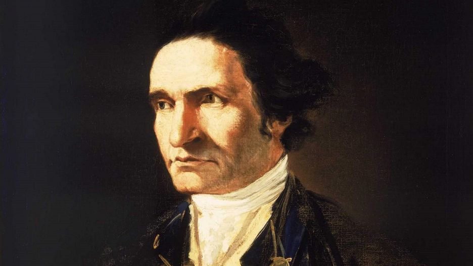James Cook. Portret pędzla W. Hodgesa