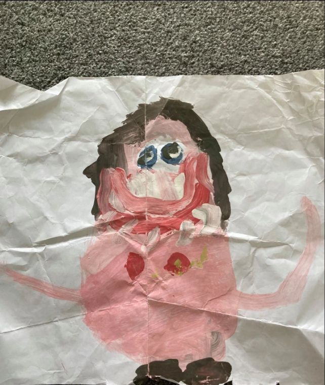 Jack namalował swoją mamę nago