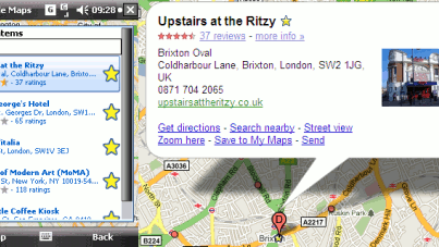 Nowe Google Maps, z synchronizacją 1