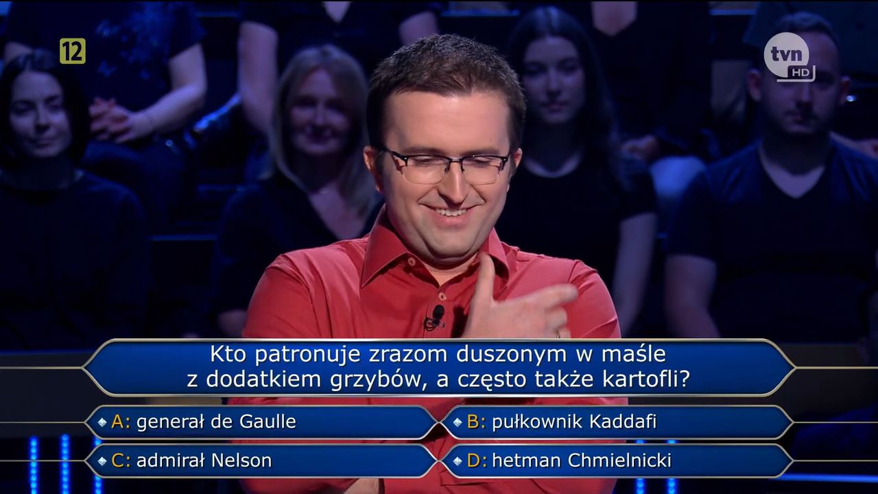 Pytanie za 1000 zł w finale "Milionerów"