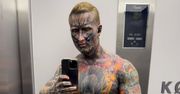 27-latek wydał ponad 200 tys. zł, aby wytatuować sobie całe ciało. Jak wyglądał przed "metamorfozą"? (FOTO)