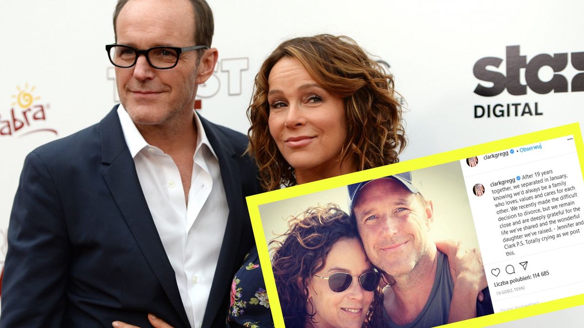 To koniec. Jennifer Grey i Clark Gregg ogłosili rozwód po 19 latach