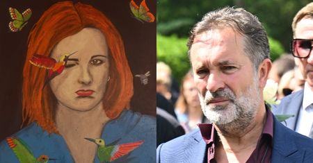 Mija rok od śmierci Joanny Kołaczkowskiej. Dariusz Kamys namalował wyjątkowy portret artystki. "Kiedyś się spotkamy" (FOTO)
