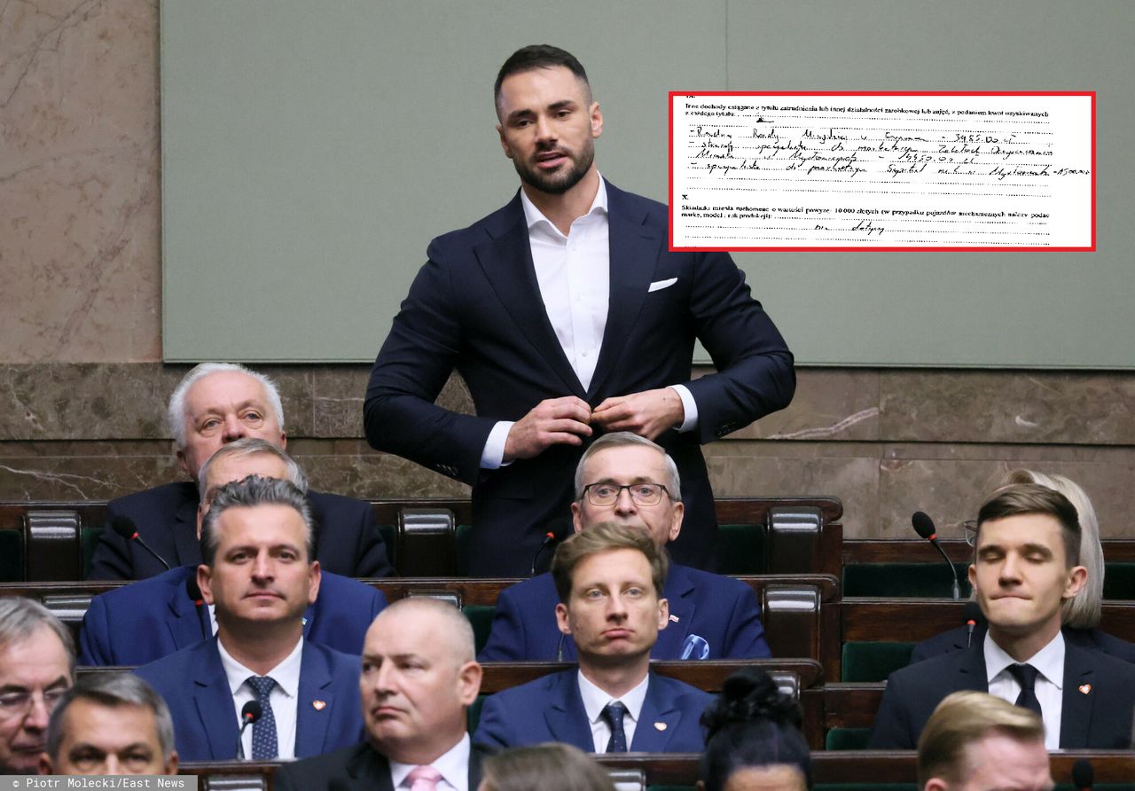 Łukasz Litewka ujawnił majątek. Pomylił dochody miesięczne z rocznymi. "Złożę korektę"