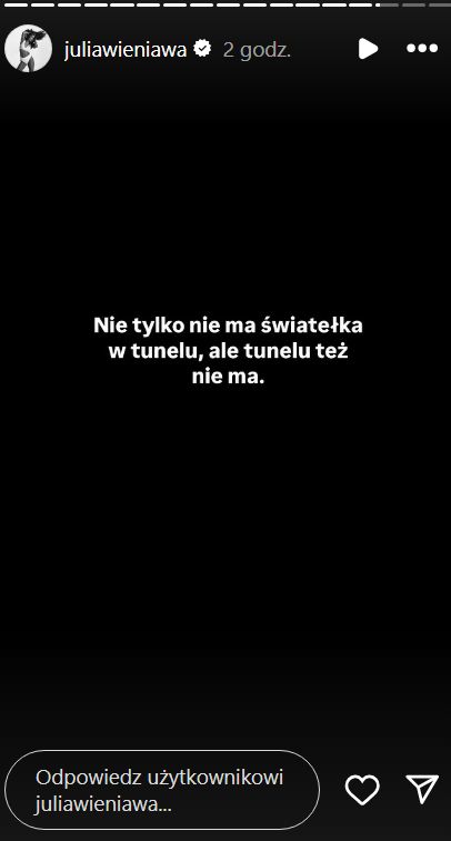 Juliaw Wieniawa z gorzkim wpisem po ogłoszeniu wyników wyborów