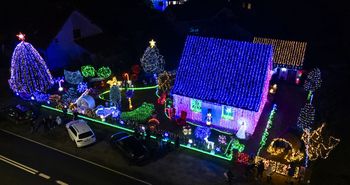 Tak ozdobił swój dom. "Komentarze są różne"