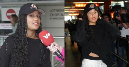 Sara James wróciła do Polski! Na lotnisku zdradziła, którego z jurorów "Mam Talent" obawiała się najbardziej (ZDJĘCIA)