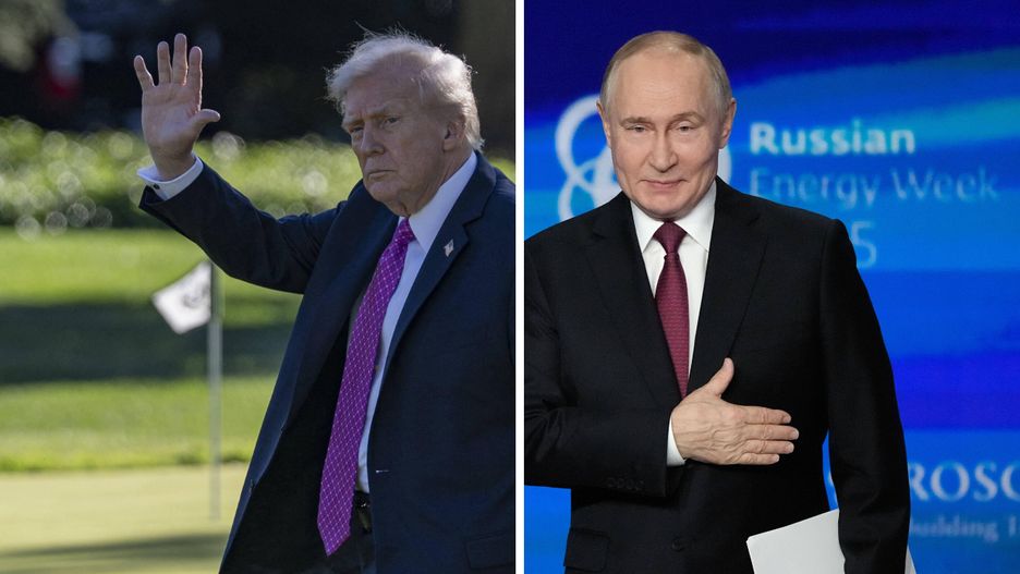 Donald Trump i Władimir Putin