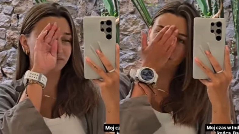 Zapłakana Julia Wieniawa przemówiła do fanów