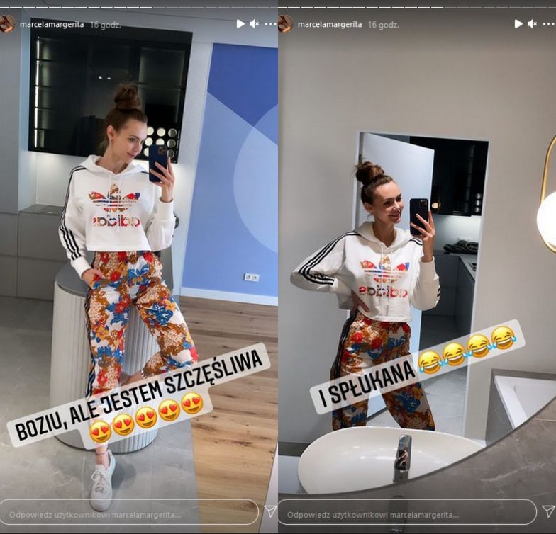 Marcela Leszczak chwali się przeprowadzką
