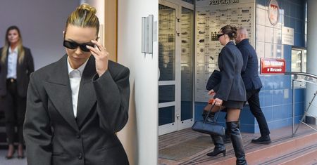 Sandra Kubicka i Baron na drugiej rozprawie rozwodowej. Celebrytka interweniowała u ochrony