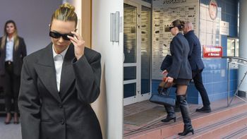 Sandra Kubicka i Baron na drugiej rozprawie rozwodowej. Celebrytka interweniowała u ochrony