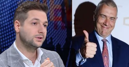 Patryk Jaki kpi z Romana Giertycha: "Przepraszam, panie przestępco, czy możemy wejść?"