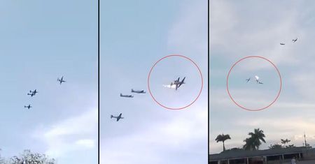 Zderzenie samolotów wojskowych. Nie żyje jeden z pilotów