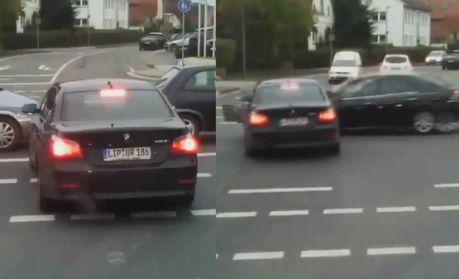 Hit sieci: niecierpliwy kierowca BMW!