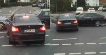 Hit sieci: niecierpliwy kierowca BMW!