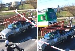 "Mistrz kierownicy" na przejeździe. Wszystko się nagrało