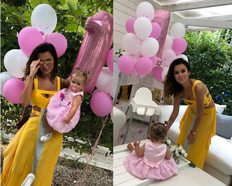 Pierwsze urodziny córki Natalii Siwiec: róż, jednorożce i baloniki (ZDJĘCIA)