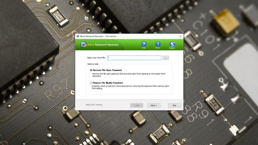 Word Password Recovery