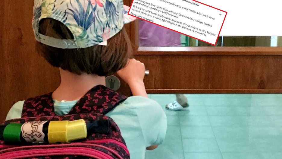 Różaniec zwalnia z lekcji? Nietypowa inicjatywa w podstawówce