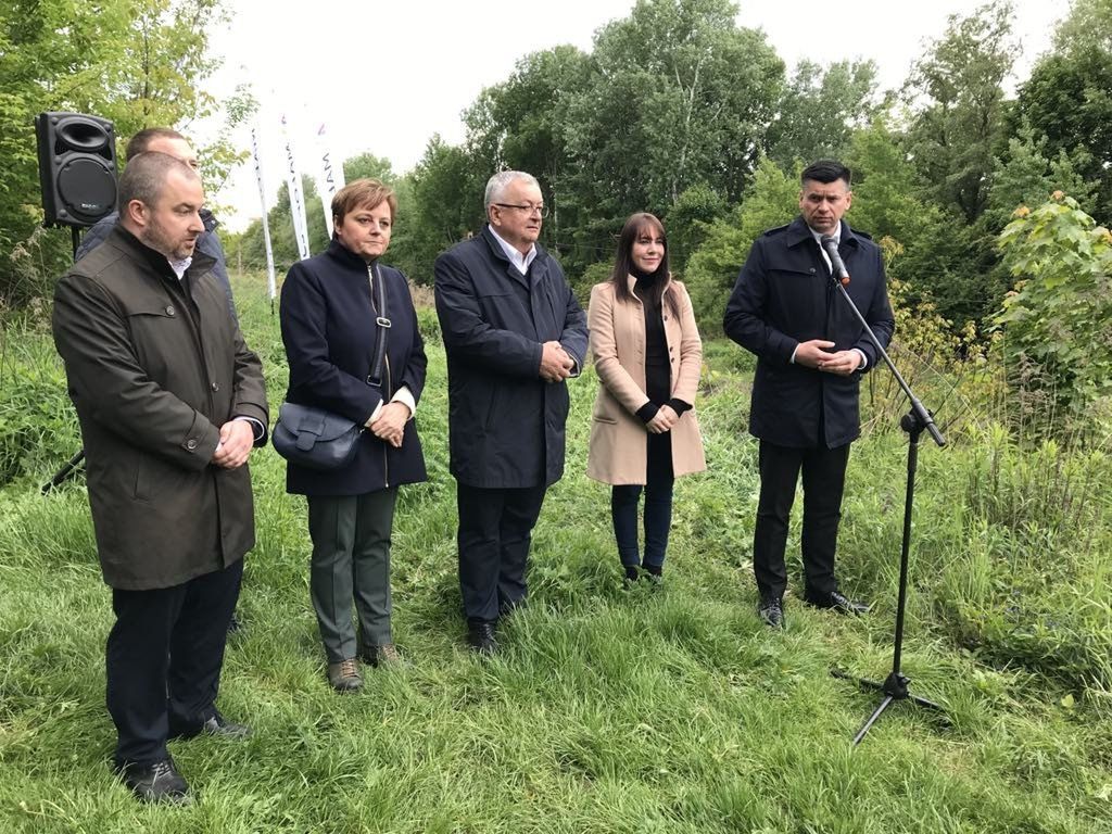 Miejsce budowy przystanku kolejowego Prądnik Czerowny Kraków