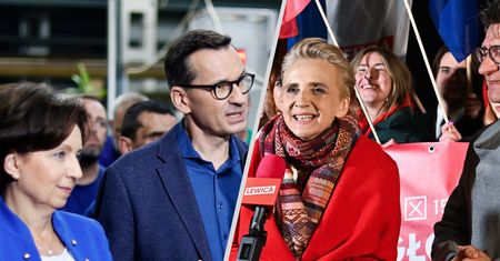 "Hańba". Tłum reaguje na słowa Morawieckiego o posłance