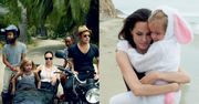Angelina Jolie pozuje z dziećmi dla "Vogue'a" (ZDJĘCIA)