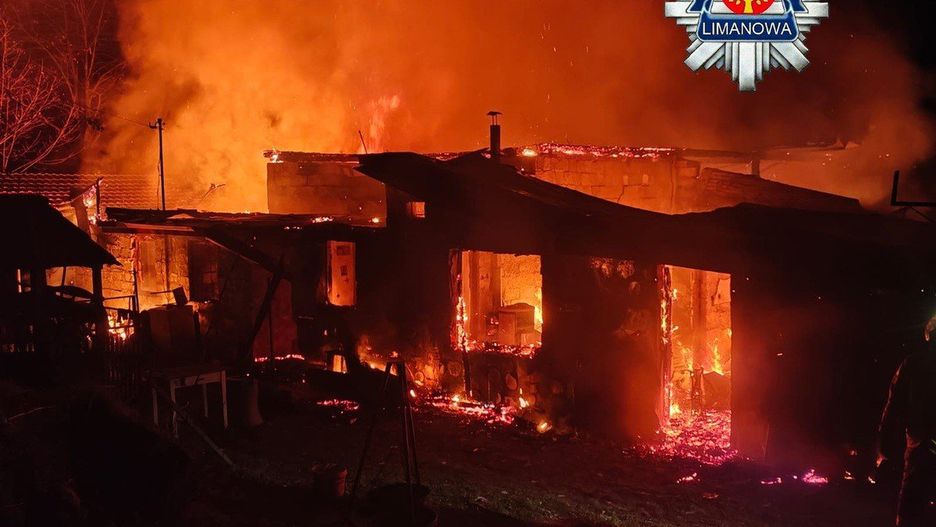 Tragiczny pożar w Krosnej. Prokuratura bada sprawę