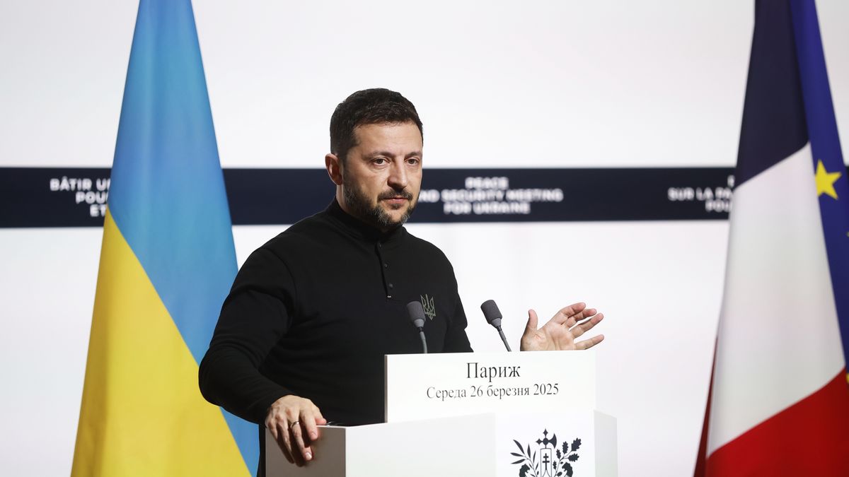 Prezydent Ukrainy Wołodymyr Zełenski