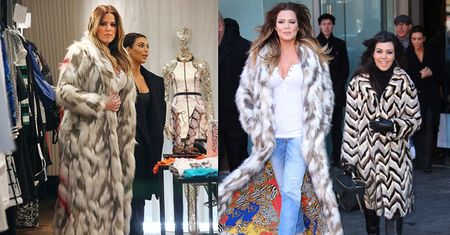 Kardashianki w wielkich futrach! (FOTO)