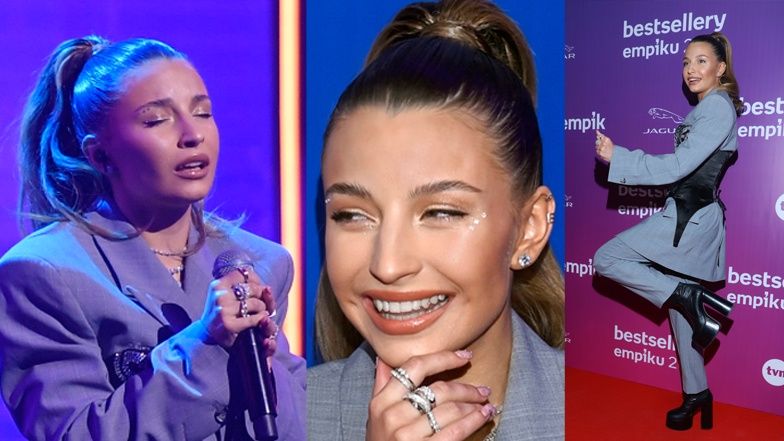 Julia Wieniawa wygina się na ściance 