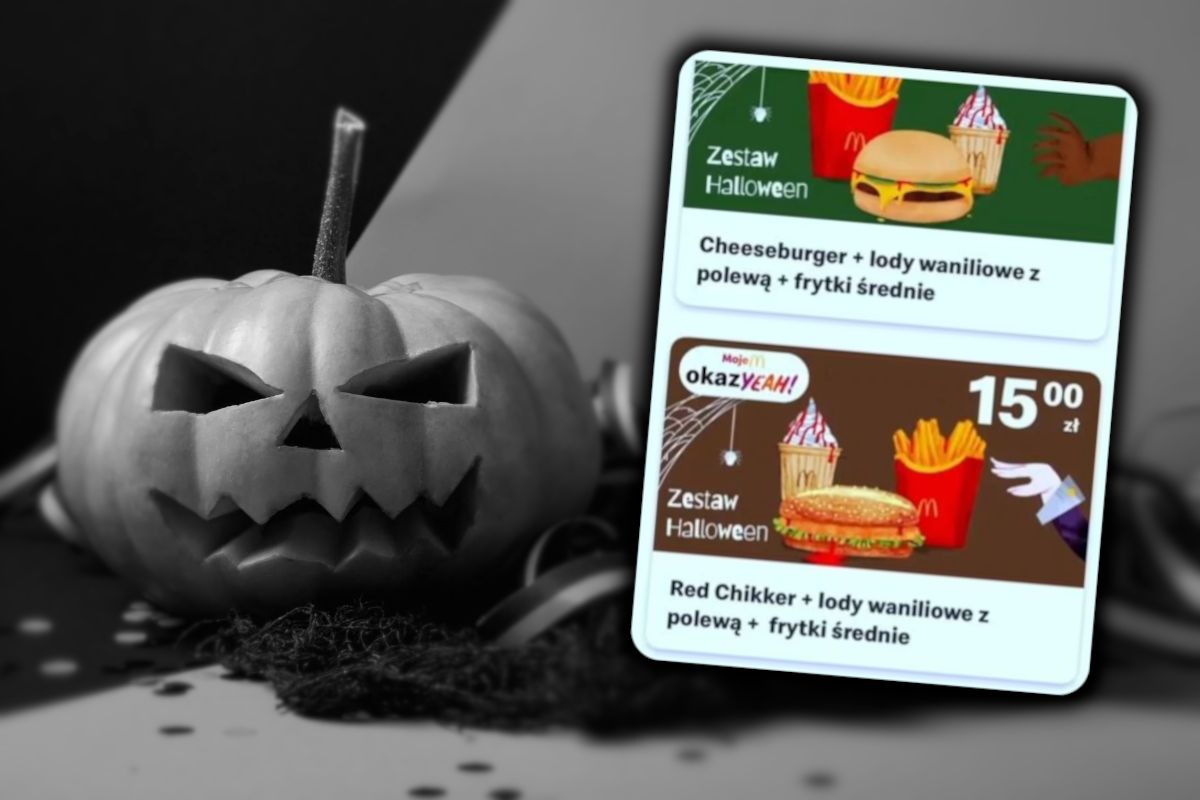 Straszne czy zwykłe? Nowe zestawy Halloween w polskim McDonald's